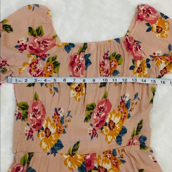 New! Xhilaration Floral Romper - Picture 4 of 5